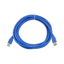 1.5 Metre USB 3.0 Uzatma Kablosu Erkek - Erkek Uzatıcı HDD Kablo