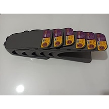 6 Lı Set Ayarlanabilir Ayakkabı Rampası Çok Renkli
