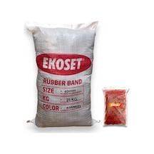 Küçük Kırmızı Paket Lastiği 40mm 25 Kg