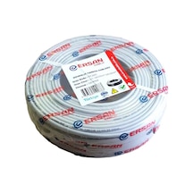 Ersan Kablo 2+1 0.22mm Cu Bakır 100mt Güvenlik Kamera Kablosu