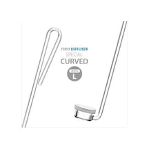 Aquario Co2 Diffuser Curved Special L White