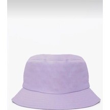 Nacar Store Kadın Uv Korumalı Düz Bucket Şapka Lila