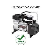 Reidan Lastik Pompası Araç Oto Kompresörü Lastik Şişirme Metal