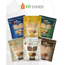 Fit Kepekli ,yulafli ,chia ,arpa ,çavdar Ve Keten Tohumlu Lavaş Ekmeği 300gr