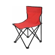 Novahub Kırmızı Arkalıklı Kamp Sandalyesi Ergonomik Tasarım Güçlü Yük Taşıyan Kompakt Boyut Taşınabilir Katlanır Tabure Sandalye Kamp Malzemeleri Kırmızı Kırmızı