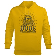 The Big Lebowski - Dude Erkek Kapüşonlu Hoodie Sweatshirt