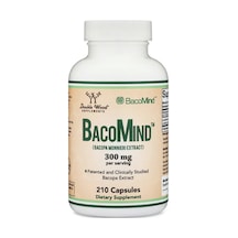 Double Wood Bacomind Bacopa Extract 300mg 210 Capsul.4038