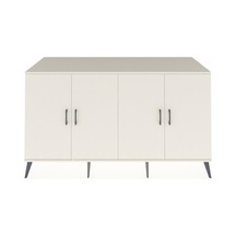Kronos Konsol 4 Raflı 4 Kapaklı 176x59x99 Aytaşı-aytaşı/çam Aytası/atlas Çam - Aytası