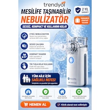 Nebulizatör Şarjlı Taşınabilir Mini Buhar Makinesi Br-mn199 Sessiz Cep Tipi I Mesh I Buhar Makinesi