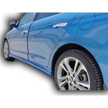 Hyundai Elantra 2016 - 18 Custom Marşpiyel Plastik Boyasız