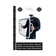 Delux Serisi Kaleci Aparatı 80 80 Cm Antrenman Gereci Kale Aracı Saha Malzemesi Diğer