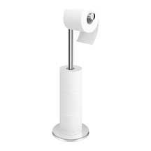 Tuvalet Kağıdı Tutacağı Standı, Banyo Tuvalet Kağıdı Rulo Tutacağı, Paslanmaz Çelik, 4 Rulo Tuvalet Kağıd Diğer