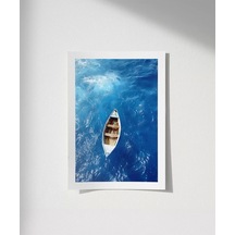 Çerçevesiz Poster Denizin Kalbinde