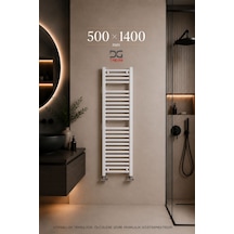 500X1400 Beyaz Havlupan 20 Borulu Banyo Havlupanı