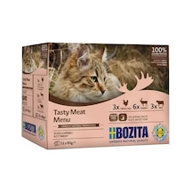 Bozita Jöle İçinde Etli Kedi Konservesi Multibox 12x85 Gr