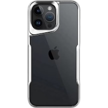 Newface Apple İphone 16 Pro Kılıf Boyi Silikon Kapak - Gümüş
