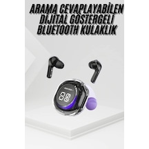 Kablosuz Dijital Göstergeli Powerbanklı Ios Ve Android Uyumlu Kulaklık Renkli