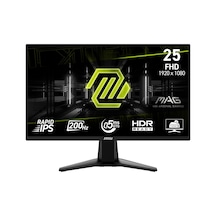 MSI MAG 255F E20 24.5" 200hz 0.5ms Hdmı+dp Hdr Fullhd Freesync Ips Vesa Monitör