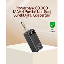 Mey İthalat Tüm Cihazlara Uyumlu Çoklu Çıkışlı Powerbank