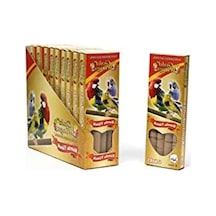 Kuşlar İçin Kumlu Tünek, 19 Cm, 4'lü Paket