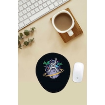 Dansçı Astronot Desenli Bilek Destekli Mouse Pad Mousepad