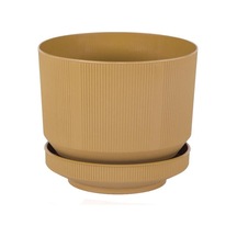 Serinova Lüks Çizgili Desenli Saksı 3.3 Lt 16049604