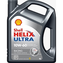 Shell Helix Ultra 10W-60 Racing Tam Sentetik Motor Yağı 4 L