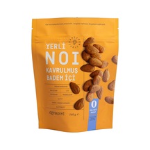 3 Adet Noi Ege Bademi Tuzsuz Kavrulmuş Badem İçi 140 G
