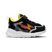 Slazenger KAORU IN Çocuk Cırt Cırtlı Siyah / Beyaz Sneaker