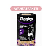 Giggles Lady Pants Yetişkin Kadınlara Özel Emici Külot Bez Medium Bel Ölçüsü 70-105cm 9'lu 5 Paket 45 Adet M