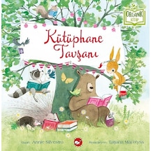 Kütüphane Tavşanı-Organik Kitap - Annie Silvestro - Beyaz Balina Yayınları