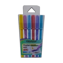 İşaret Kalemi Pastel Renkler Fosforlu Kalem 6 lı 1 Paket  5 mm Fosforlu Kalem Seti Diğer