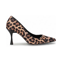 Ayakkabı Fuarı Elit 26kzyn4015t Kadın Stiletto Leopar