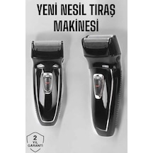 Şarjlı Paslanmaz Çelik Bıçaklı Ve Kablosuz Saç Sakal Tıraş Makinesi Mh-hs5102-1866