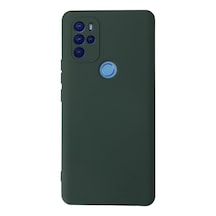 General Mobile Gm 21 Pro Kılıf Nano İçi Kadife Silikon - Koyu Yeşil -