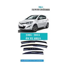 Fiat Punto 2005-2015 Mugen Cam Rüzgarlığı Ön-Arka