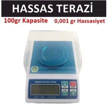 Hassas Terazi. 100Gr/0.001Gr Laboratuvar. Kuyumcu Terazisi Zh-825