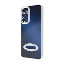 Ariatech Galaxy Uyumlu A25 Kılıf Kamera Korumalı Logo Gösteren Omega Kapak - Rose Gold Rose Gold