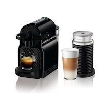 Inissia D40 Siyah Kahve Makinesi & Aeroccino 3 Süt Köpürtücü Kahve Seti