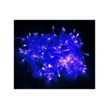 10 Metre Led Yılbaşı Kamp Parti Ağacı Işığı Mavi Siyah