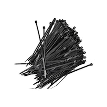 Kablo Bağı Cırt Siyah Ultra Dayanıklı 100'lü Paket 3.6x250mm