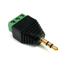 Electroon 3.5Mm Klemensli Stereo Jak Fiş - 1Adet