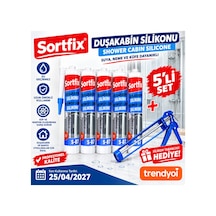 Duşakabin Silikonu 5 Li Set