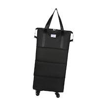 Suntek Katlanabilir Seyahat Spor Çantası Siyah-üç-genişlet Siyah