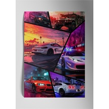 Car Style Gta Edition - Metal Poster Tablo