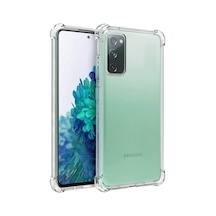 Iletişim Galaxy S20 Fe İle Uyumlu Kapak Kamera Korumalı Süper Silikon Şeffaf Kılıf Diğer