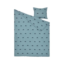 Ikea Barndrom Tek Kişilik Nevresim Takımı 150 X 200 Cm Lacivert - Siyah