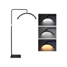 Tr 24inç Ay Lamba Led Video Işığı Yarım Ay Şekilli Kumandalı Dolgu Işık Kalıcı Makyaj Tatto Çekim Işığı