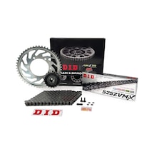 Zincir Dişli Seti Bmw F 800 R 800 Cc 2009-2014 / Bmw / F 800 R / 800cc / Zincir: Dıd-525zvm-x Çelik -120 / Ön Dişli: Jt 20t / Arka Dişli: Sunstar 47t / 2009-2010-2011-2012-2013-2014-2015-2016-2017-2018 1.Resim