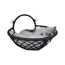 Markapet Vantuzlu Oval Kedi Hamağı Kedi Yatağı 17 x 46 CM